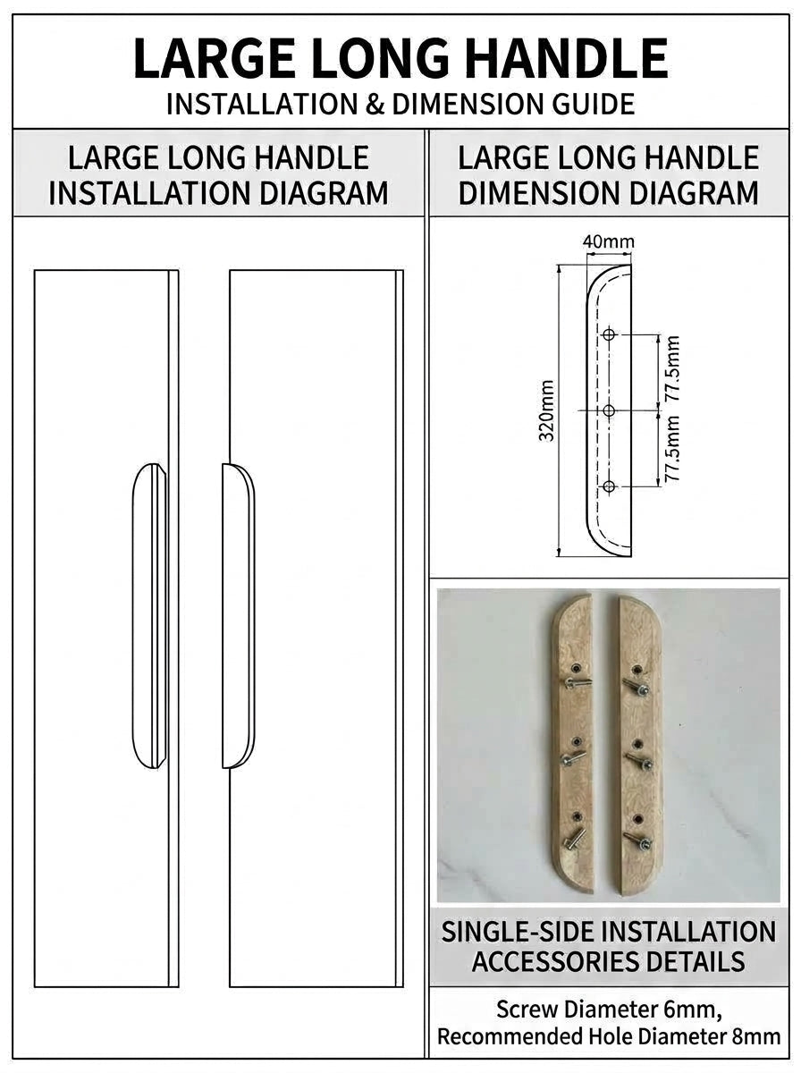 Capsule Stone Door Pull - Hand-Carved Natural Marble Cabinet Handle