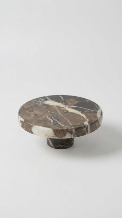 Yukixstone marble disc knob dimension video - 3.9 in diameter x 1.6 in high