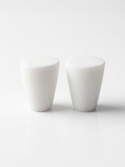 Yukixstone Bianco Marble natural stone cone knob - hand-carved marble cabinet knob for drawers and cabinet doors