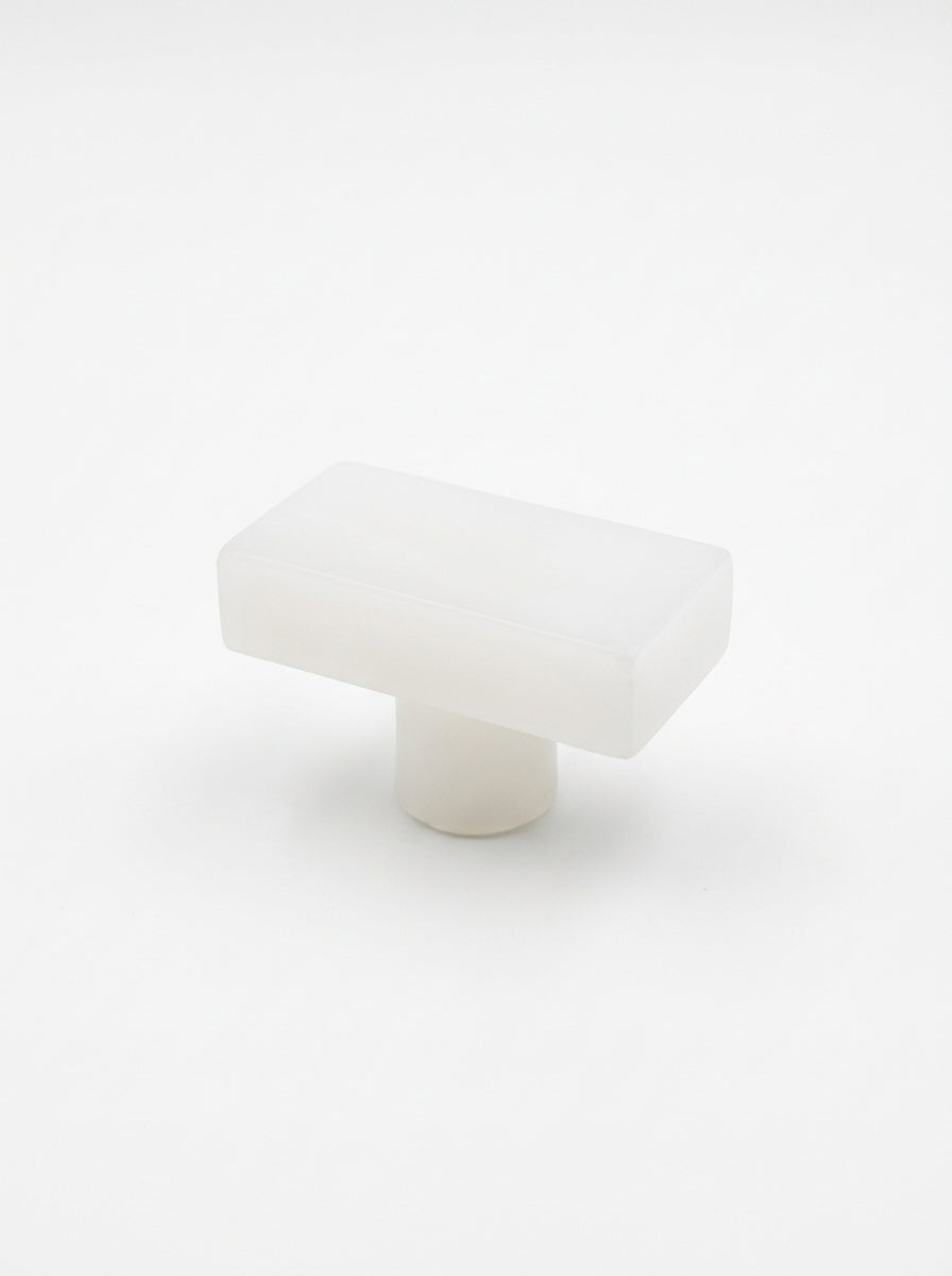 Yukixstone White Onyx natural stone wall hook - hand-carved marble robe hook for towels, robes and entryway walls